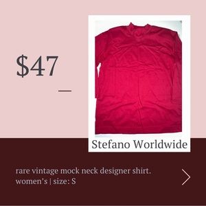 RARE vintage STEFANO WORLDWIDE